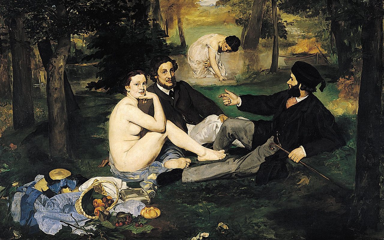 déjeuner dans l herbe
