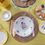 Grandes assiettes fleurs KG Luneville – Image 2