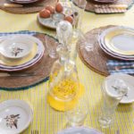 Assiettes plates fleurs KG Luneville – Image 3