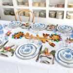 6 assiettes bleues Keller & Guérin – Image 3