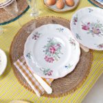 Grandes assiettes fleurs KG Luneville – Image 4