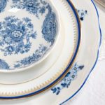 6 assiettes bleues Keller & Guérin – Image 4