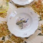 Assiettes plates Paons – Image 4