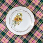 6 petites assiettes Gien modèle Marguerites