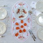 Verres à pied couleur orange – Image 2