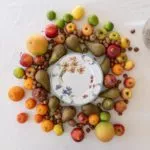 Assiette Orchidées Terre de Fer
