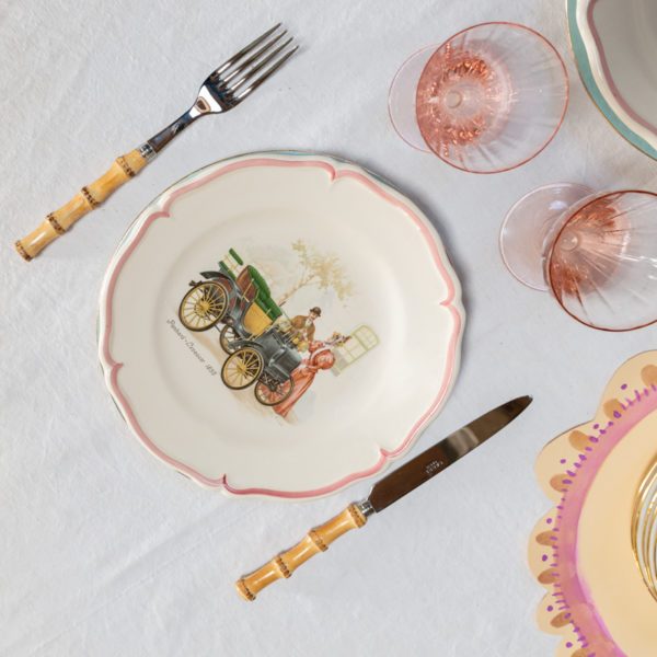 Table pour deux - Assiettes anciennes N2 – Image 2
