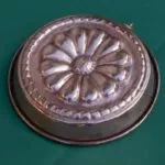 Grand moule à gâteau ancien en cuivre – Image 4