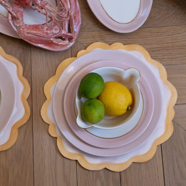 Saucier rose et or - Poréline - Labrut & Cie – Image 2
