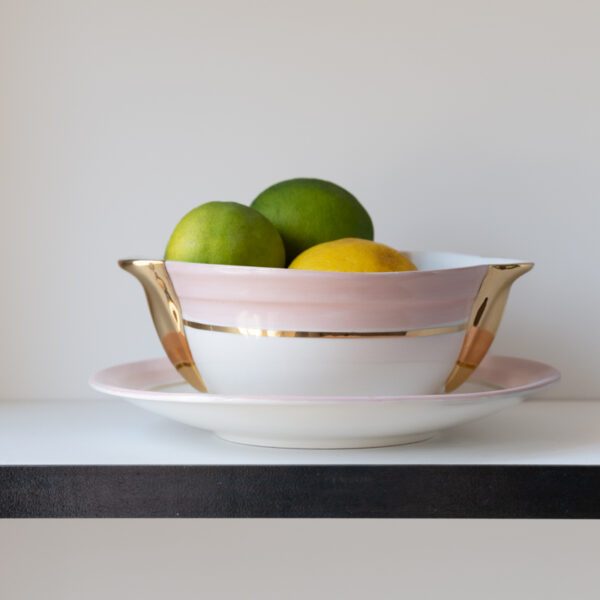 Saucier rose et or - Poréline - Labrut & Cie – Image 4
