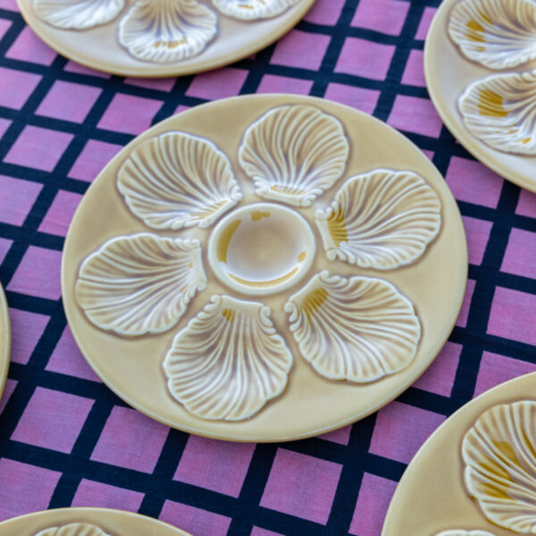 Assiettes à huîtres années 60 – Image 2