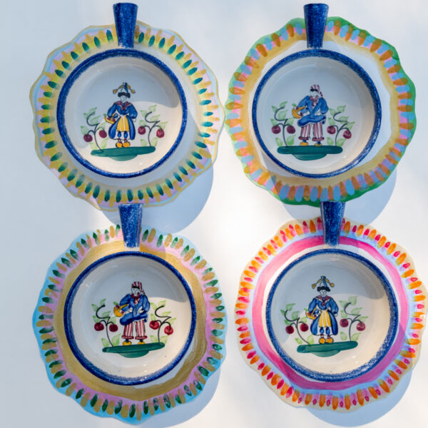 Paire de caquelons - Vaisselle ancienne bretonne – Image 3