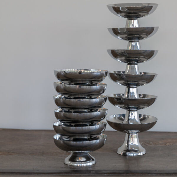 Six coupes à glace vintage basses N4 – Image 3